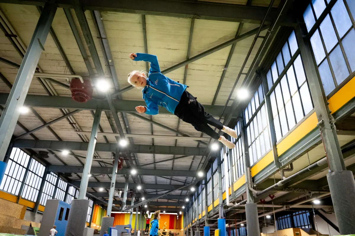 Trampolin Trainin im Bouncelab in Rüti.