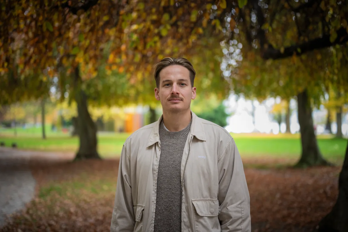 Portrait von Fussballer Cédric Brunner. 12.11..2024 (URS JAUDAS/TAGES-ANZEIGER)