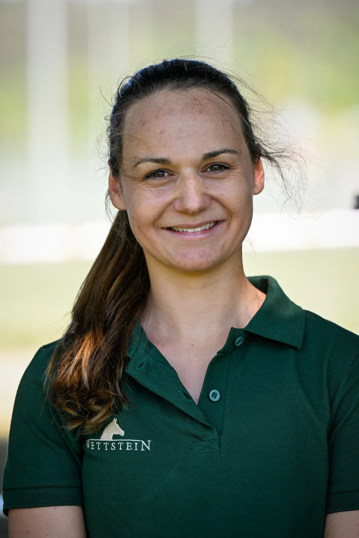 Estelle Wettstein an den Pferdesporttagen Uster