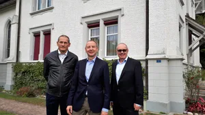 Die neue Kirchenpflege Zell: Thomas Lanter junior, Präsident Christian Palm und Roland Bischofberger. Die neue Kirchenpflege Zell: Thomas Lanter junior, Präsident Christian Palm und Roland Bischofberger.
