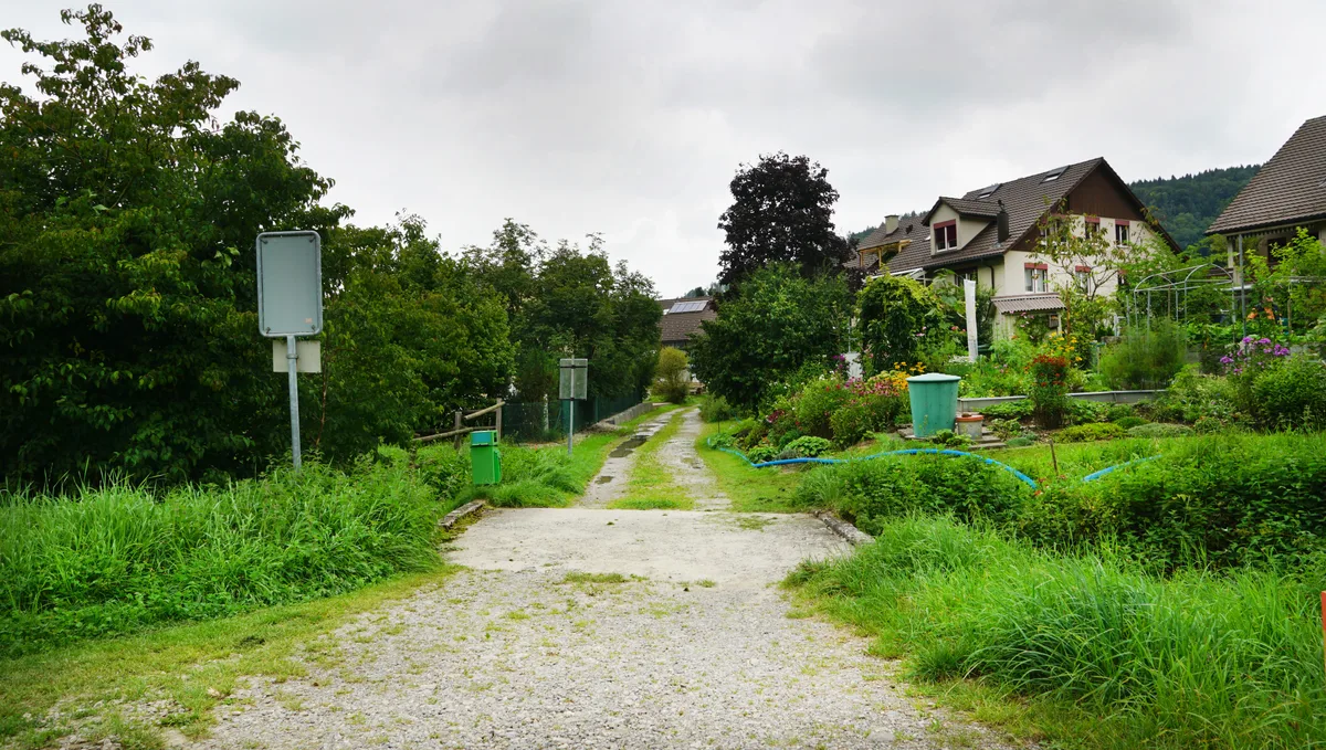 Die Brücke im Kehlhof-Quartier über den Chatzenbach wird ersetzt.