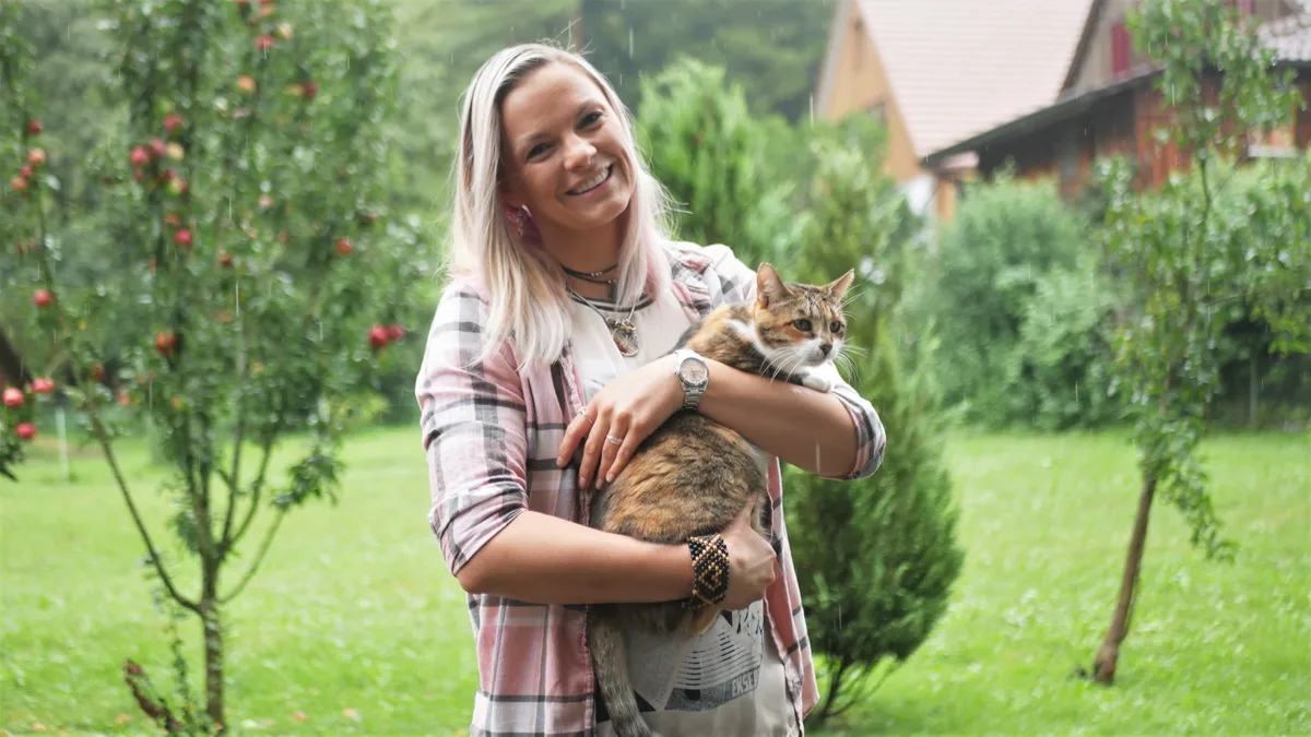 Jirina Volfova aus Zell könnte sich kein Leben ohne Haustiere vorstellen.
