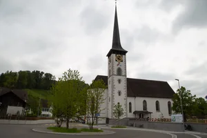 Kreisel mit Kirche Kreisel mit Kirche