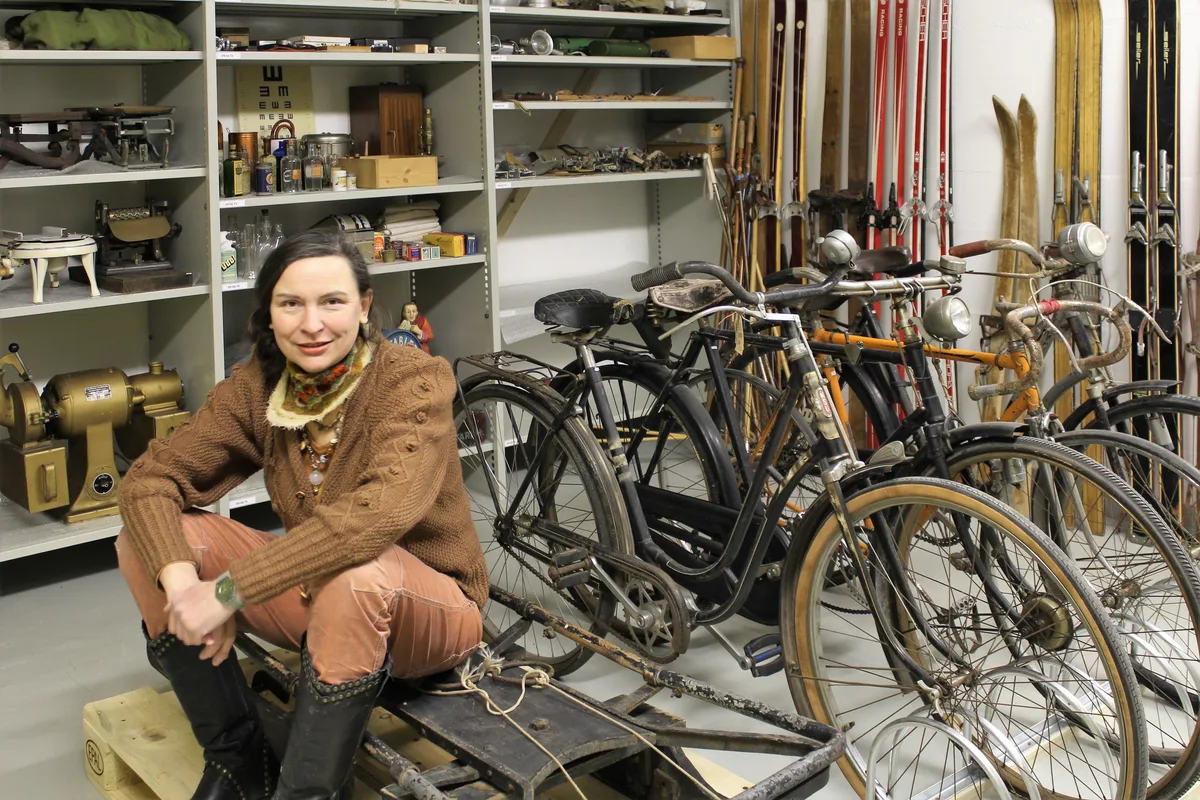 Museumsfachfrau Anne Caroline Liechti ist für das Schaudepot zuständig. Museumsfachfrau Anne Caroline Liechti ist für das Schaudepot zuständig.