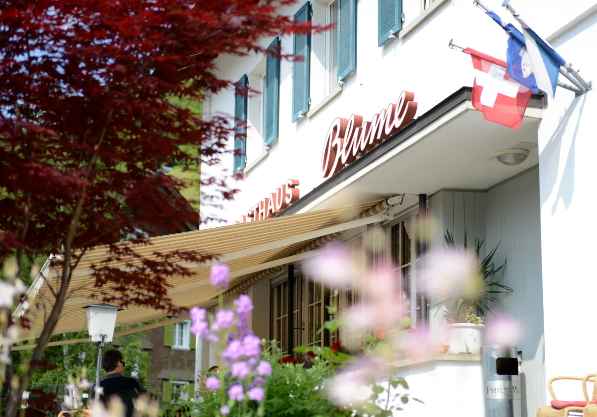 Ein Restaurant von aussen