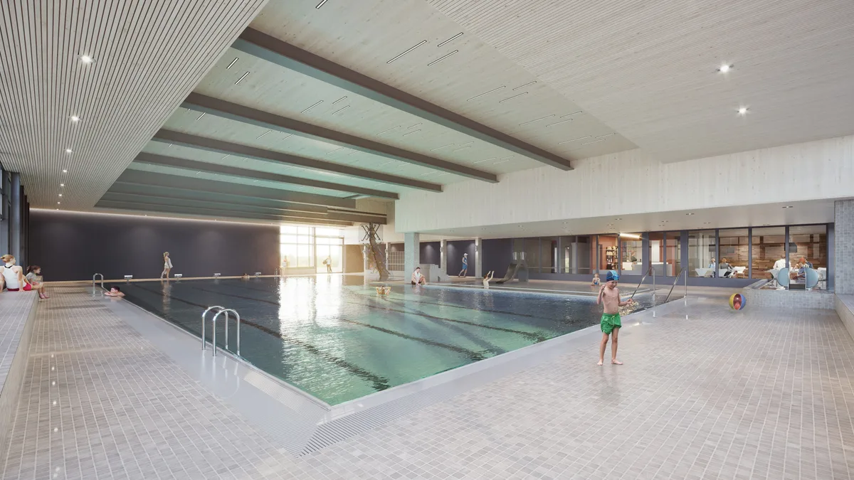 23496378-1 So wird das sanierte Hallenbad in Bauma aussehen.