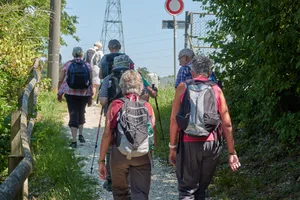 21290937-2 Ein Spaziergang in der Gruppe ist nicht nur gut fürs Gemüt, sondern fördert auch die Gesundheit. Der entspricht auch dem Zweck des Vereins Wilacare.