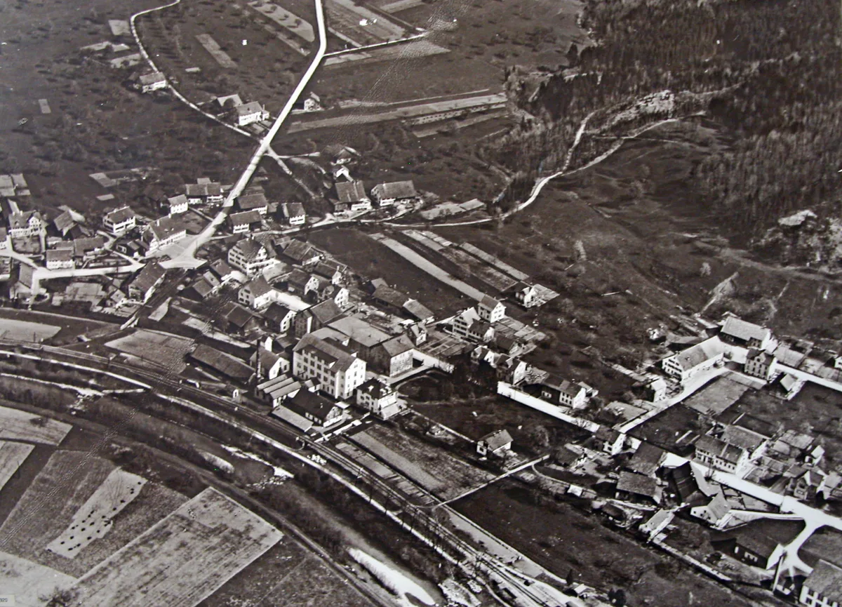 Alte Luftaufnahme