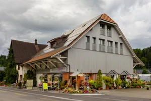 Das Blumenhaus Mötteli, so wie es sich heute zeigt Das Blumenhaus Mötteli, so wie es sich heute zeigt