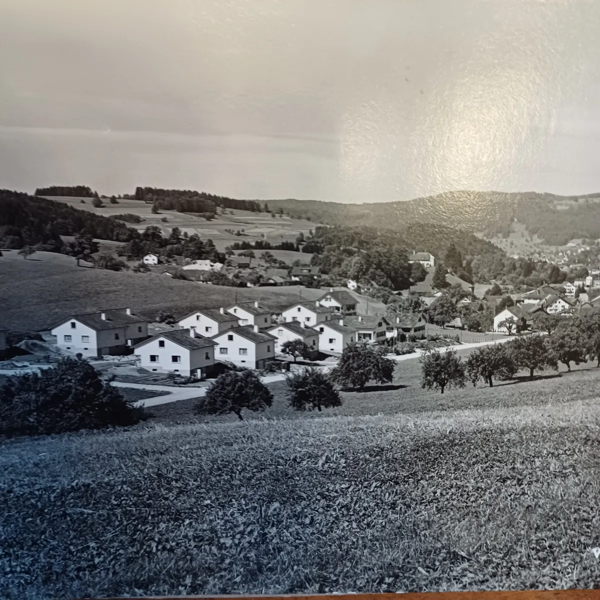Im Looacker an der Schalchenstrasse konnten Mitarbeitende ein Einfamilienhaus erwerben. mehrere einfamlienhäuser