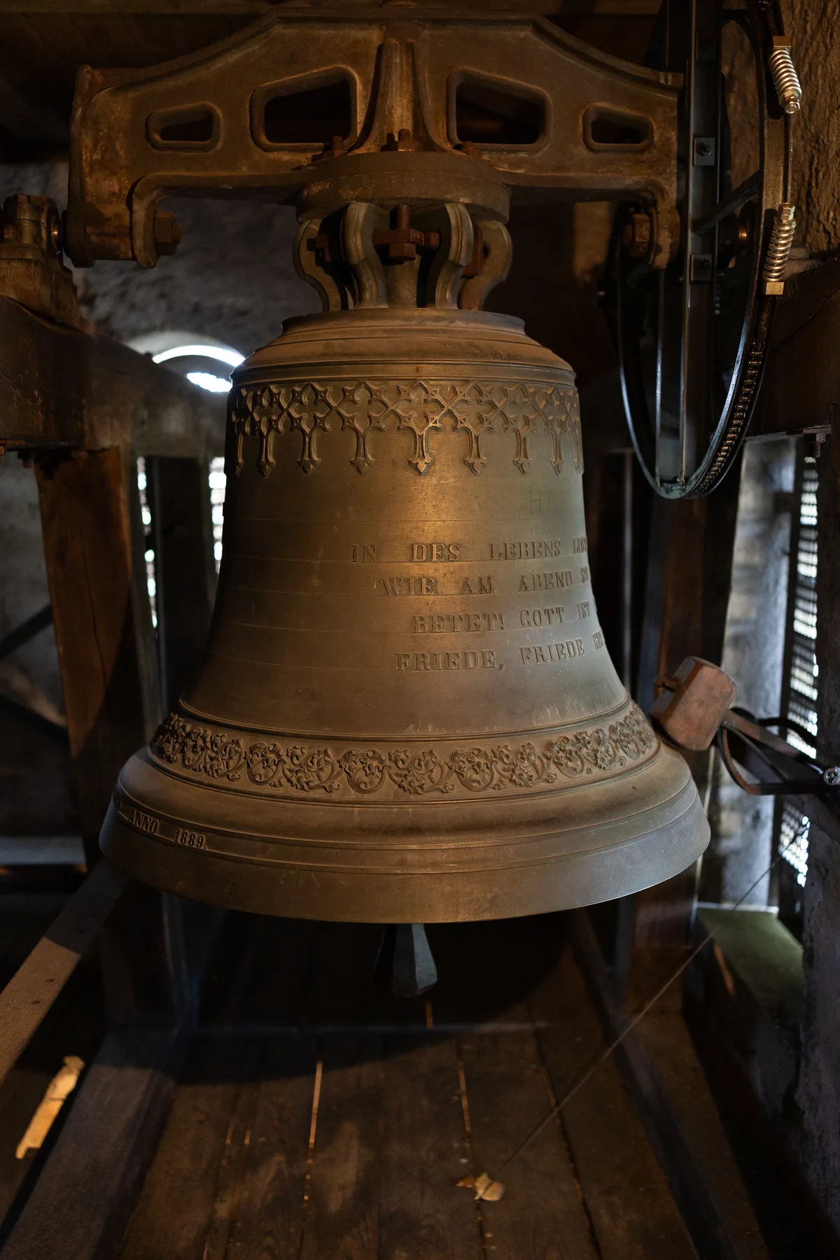 … mitsamt der imposanten Glocke. Am 23. Mai hat in Turbenthal die «Lange Nacht der Kirchen» stattgefunden.