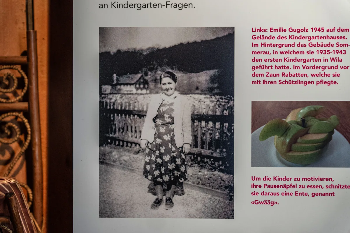 Kindergärten und ihre Entstehung u.a in Wila.