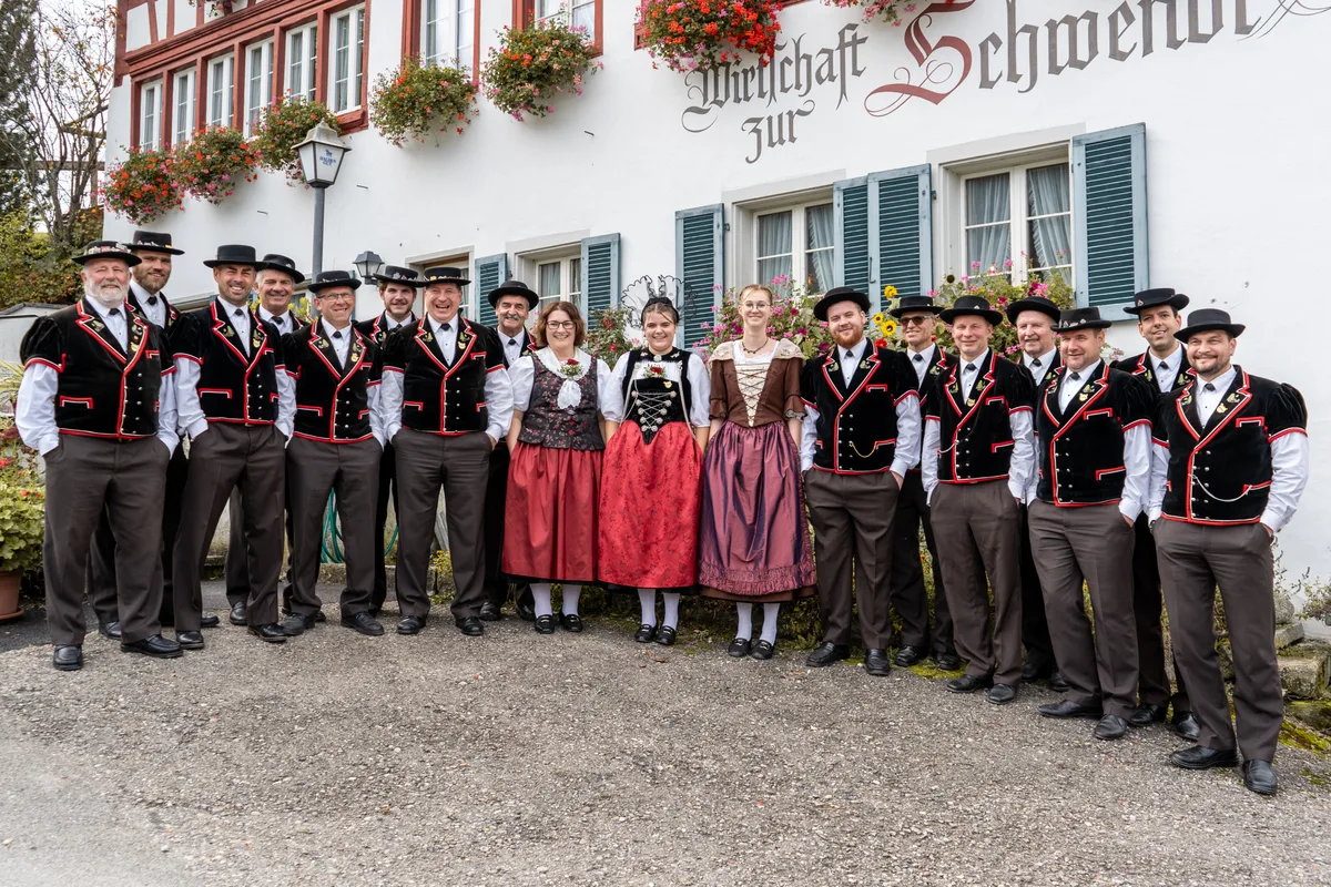 27463896-1 Das Jodelchörli aus Bauma blickt auf eine langjährige Tradition zurück.