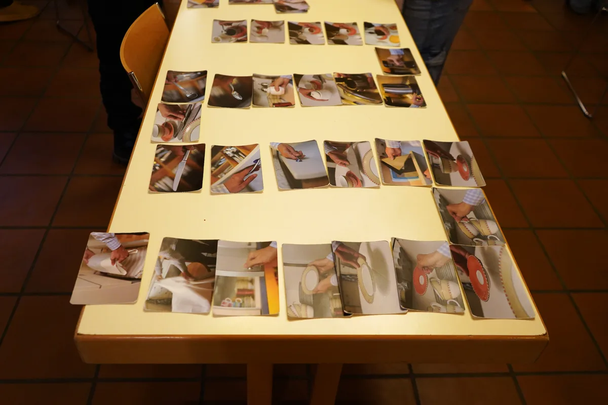 Die Posten des Demenzsimulators