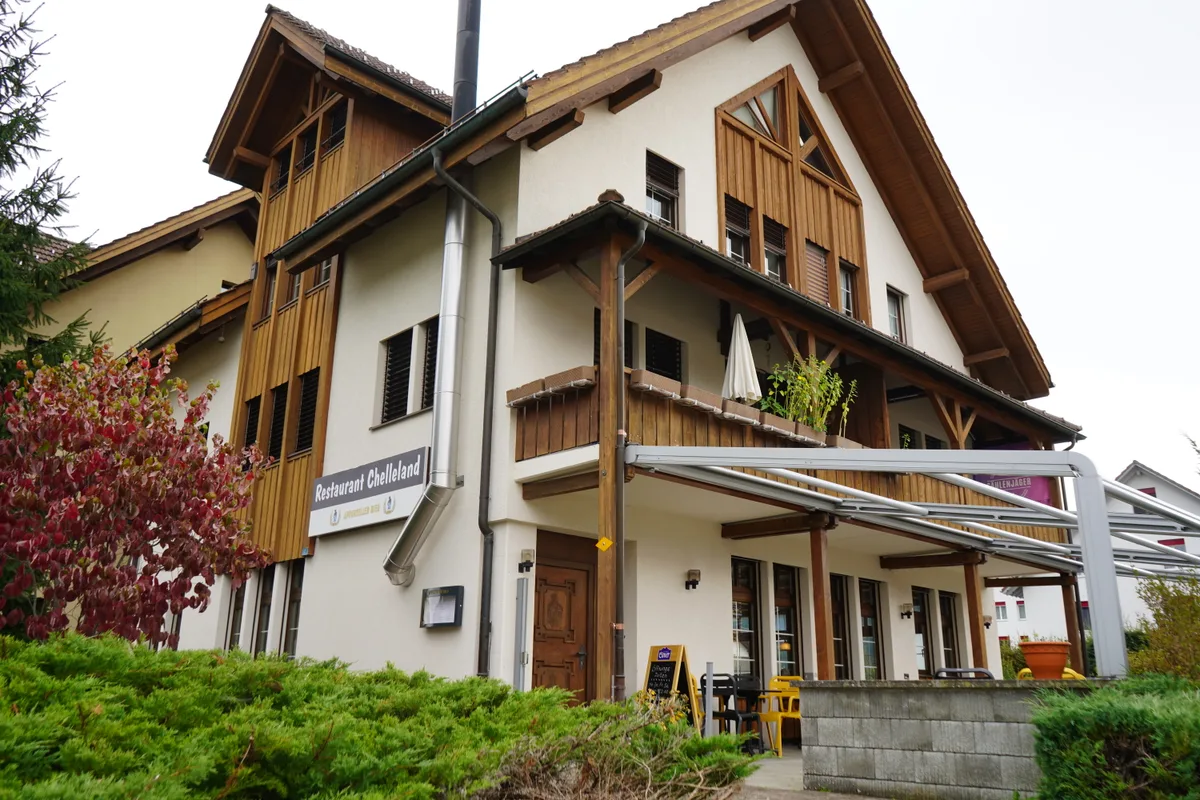 Das Restaurant von aussen.