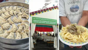 26146245-4 Die Lhasa Boys sind nicht die einzigen, die am Albanifest Momos verkaufen. Doch sie sind schon seit Jahrzehnten dabei.