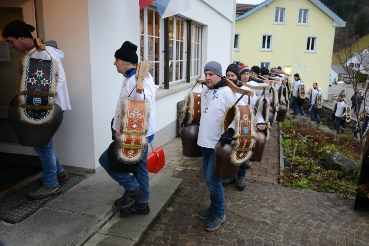 Der Chlausumzug im Fischenthal vom Sonntag, 8. Dezember 2024.