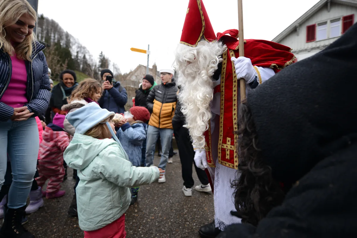 Der Chlausumzug im Fischenthal vom Sonntag, 8. Dezember 2024.