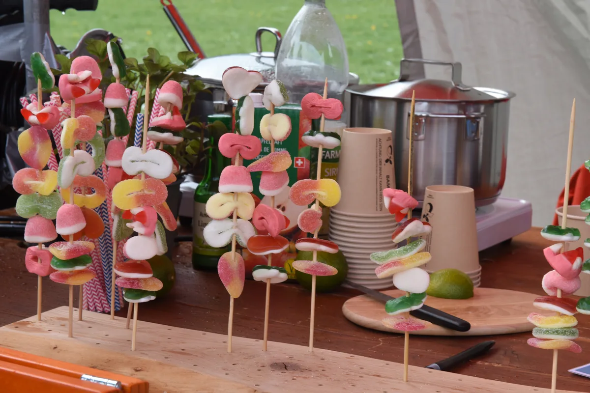 Am 20. April 2024 fand in Fischenthal der Frühlingsmarkt statt. Fotos von Mirjam Müller