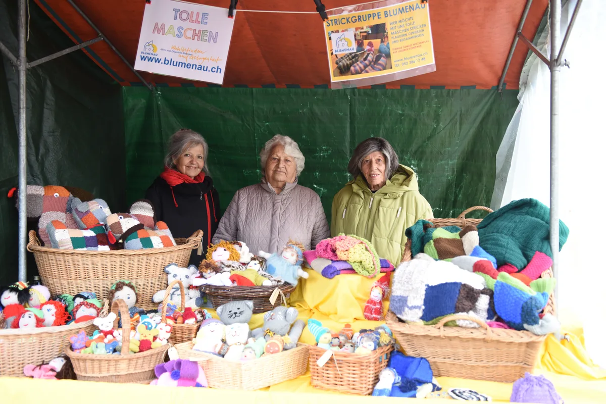 Am 20. April 2024 fand in Fischenthal der Frühlingsmarkt statt. Fotos von Mirjam Müller