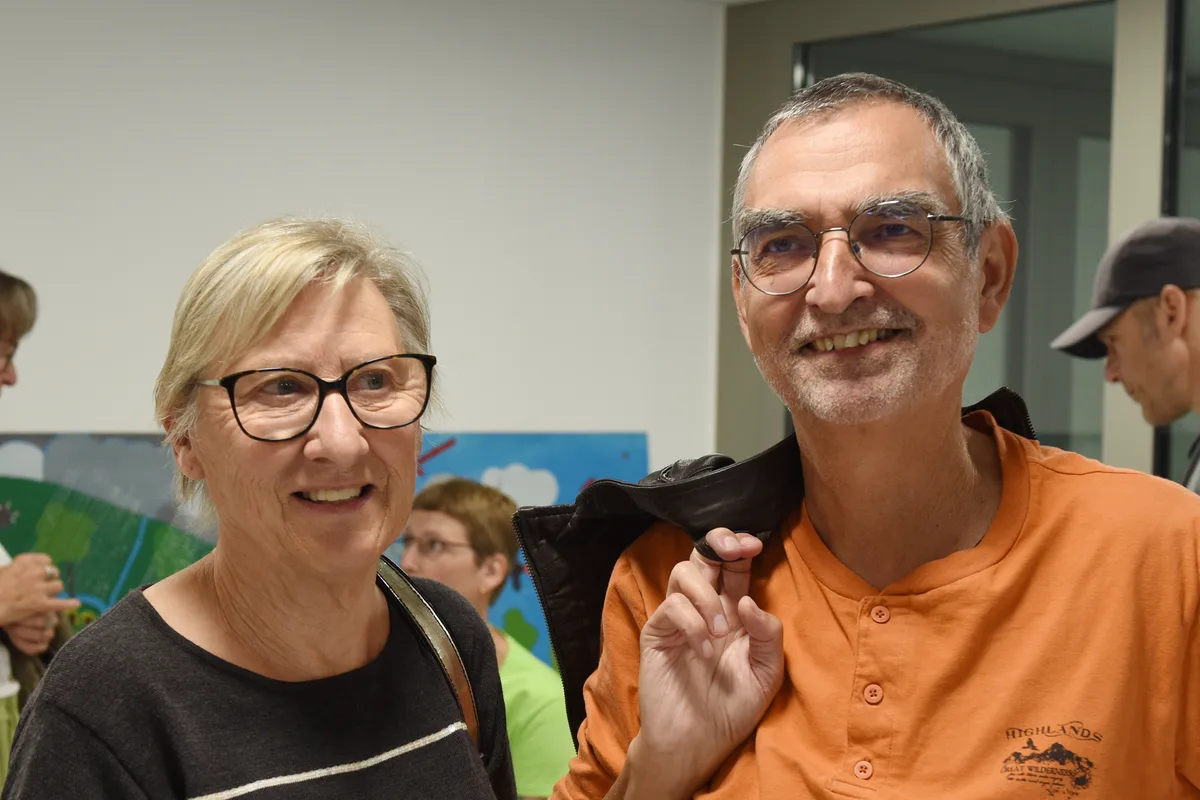 Helene Meier und Emilio Mühlemann aus Bauma. Porträtfoto einer Frau und eines Mannes.