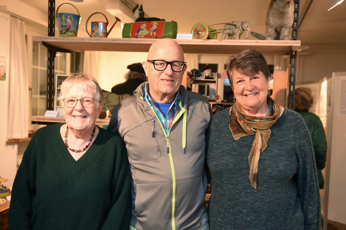 Vernissage im Ortsmuseum Fischenthal am 1. Nov 2024.
