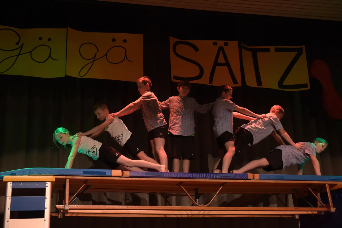 Die Turnshow des TV Wila fand am 27. Januar sowie am 3. Februar 2024 im Schulhaus Eichhalde statt.