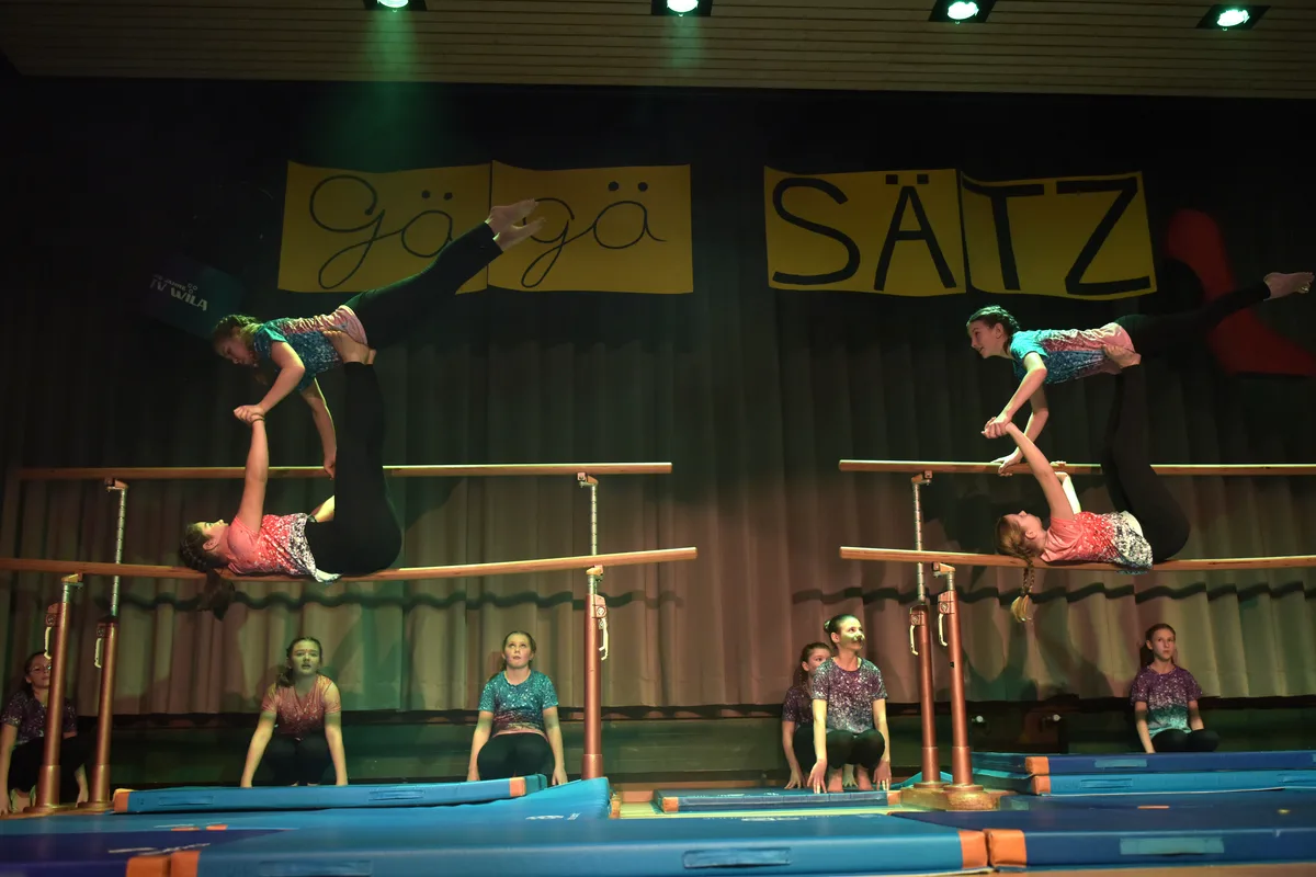 Die Turnshow des TV Wila fand am 27. Januar sowie am 3. Februar 2024 im Schulhaus Eichhalde statt.