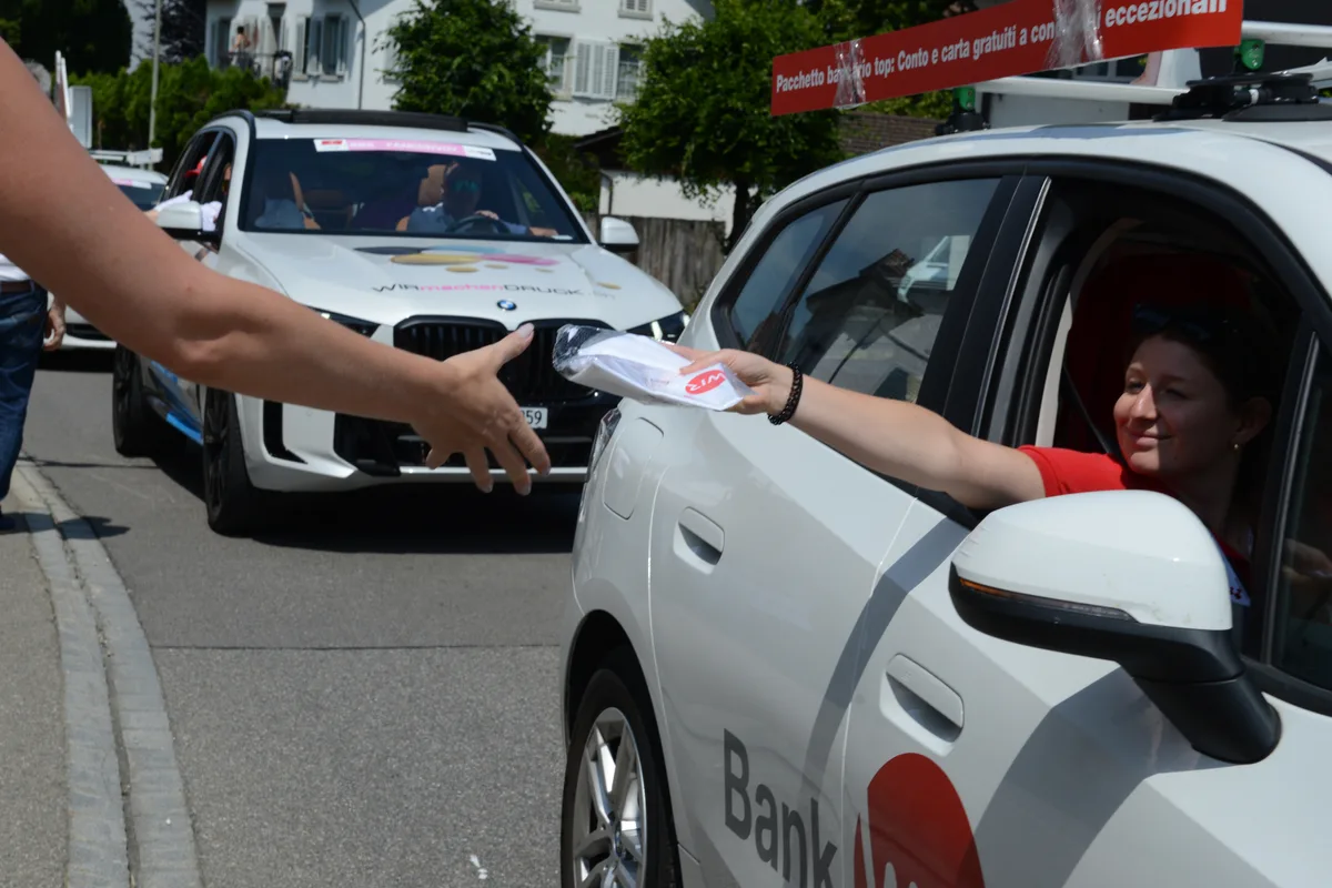Die Tour de Suisse am 21 Juni 2025 fuhr durch Bauma