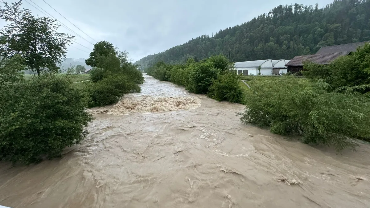 Feuerwehreinsatz in Turbenthal