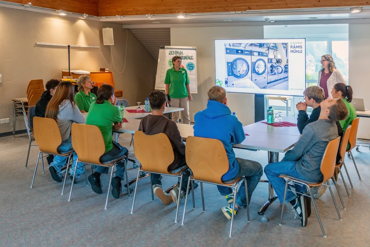 Der Berufswahlparcours der Schulen Zell hat den zukünftigen Auszubildenden ein paar Türen geöffnet.