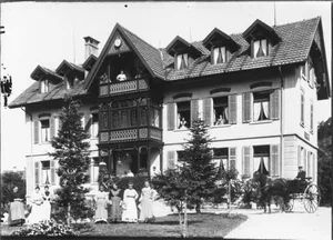29698565-3 Die Blumenau als Trinkerinnenanstalt um 1900.