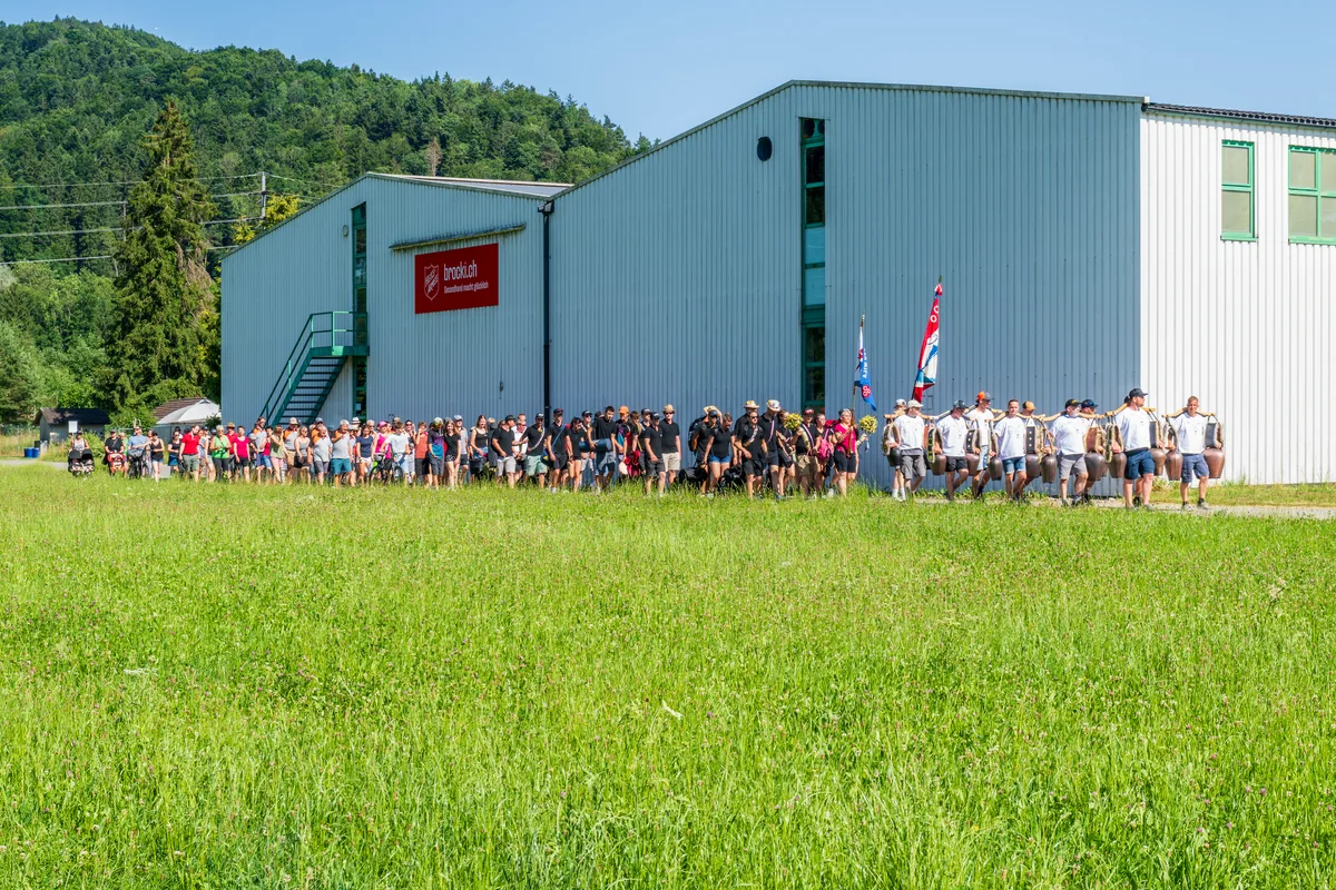 Der Turnverein Wila wurde nach dem Wochenende am Eidgenössischen Turnfest in Lausanne ehrenvoll empfangen.