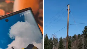 25427150-3 Spärlicher Handyempfang ist das Maximum. Es hängt kein Glasfaserkabel am Telefonmast in Oberbräch.