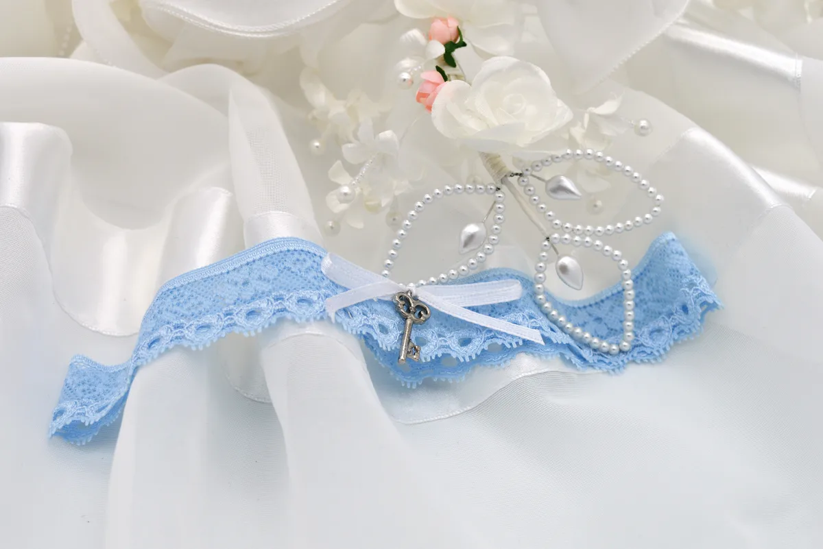 25367394-4 Hochzeitsschleier und Strumpfband