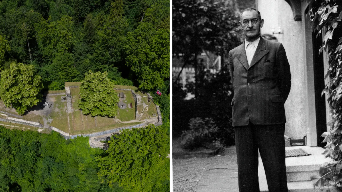 Der Giesserei-Gründer Jakob Wolfensberger hat die Burgruine Altlandenberg in den Fünzigerjahren erworben - und viel zum Wissen über die Burg beigetragen.