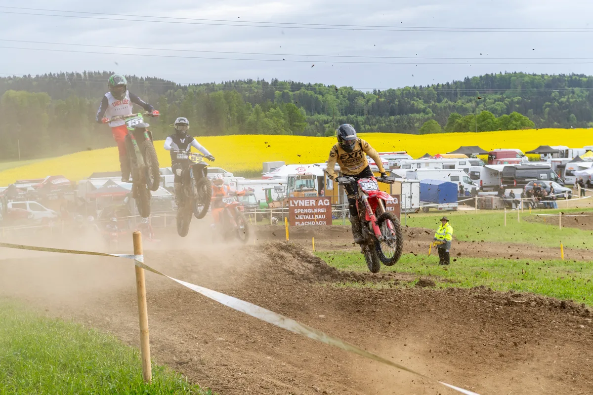 Beim diesjährigen Motocross in Schlatt gab es auch gute Erfolge für die Tösstaler Fahrer.