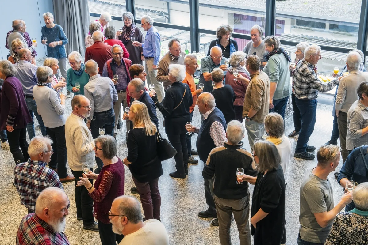 Gut 125 Besucher am Neujahrsempfang in Rikon.