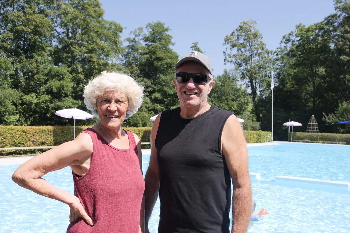 Rosemarie und José Fet leiten die Badi in Schlatt.