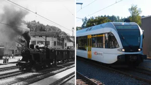 25587396-1 Gestern Damplok, heute Thurbo: Die Strecke zwischen Winterthur und Wald wurde erst 1951 elektrifiziert.