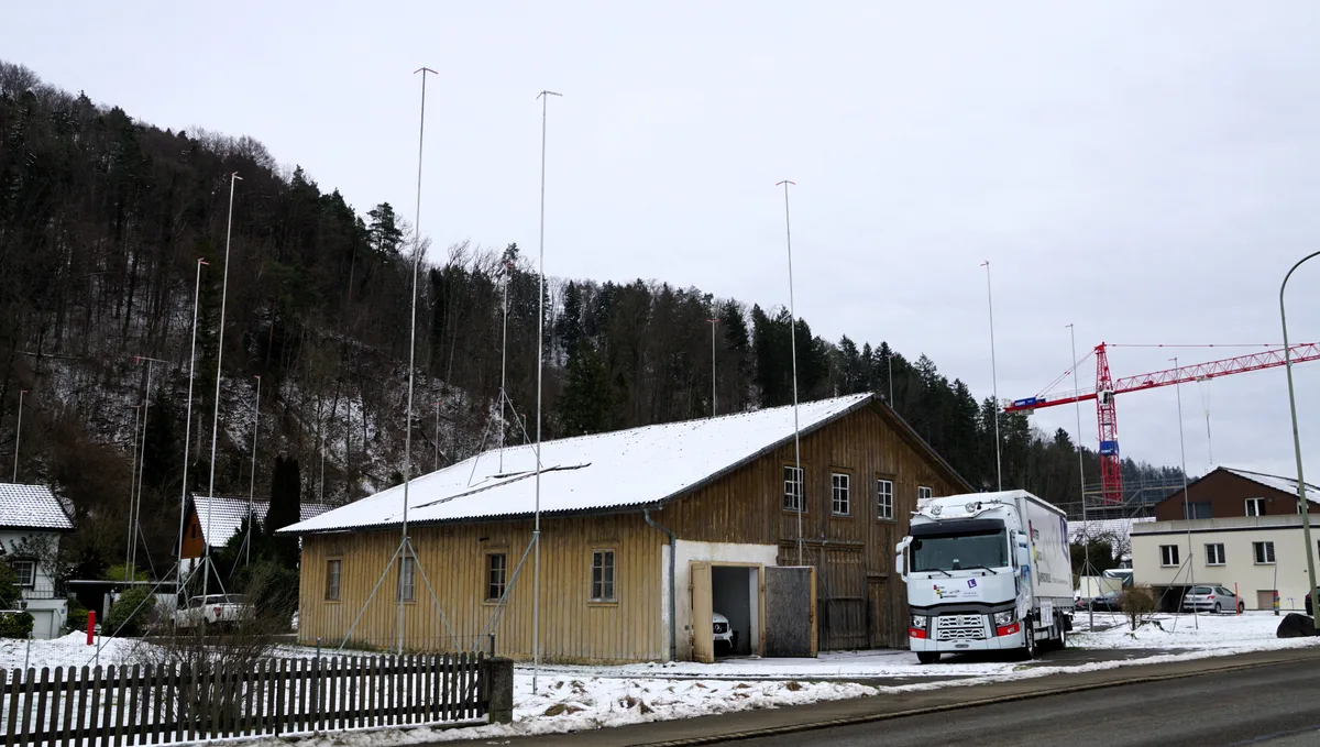 Auch am Heerwiesweg wird gebaut.