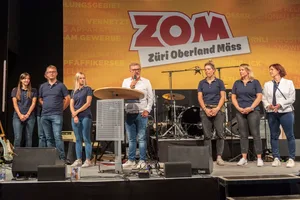 27205670-1 Der Ausstellungsmacher Andreas Künzle präsentierte sein sieben Köpfiges Team das für die diesjährige ZOM verantwortlich zeichnet.
