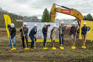 Spatenstich für den Neubau der Firma TROX HESCO Spatenstich für den Neubau der Firma TROX HESCO