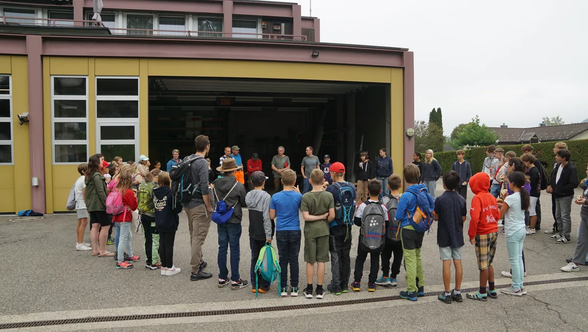 Clean-Up-Day 2023 der Primar-und Sekundarschule Wila, gemeinsam mit der Politischen Gemeinde und dem Naturschutzverein Turbenthal-Wila.
