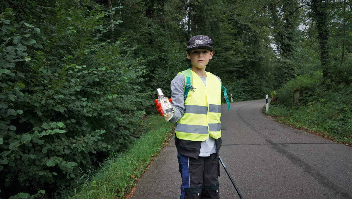 Clean-Up-Day 2023 der Primar-und Sekundarschule Wila, gemeinsam mit der Politischen Gemeinde und dem Naturschutzverein Turbenthal-Wila.