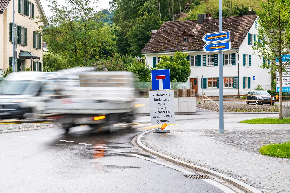 Das lokale Gewerbe und die Vollsperrung der Tösstalstrasse