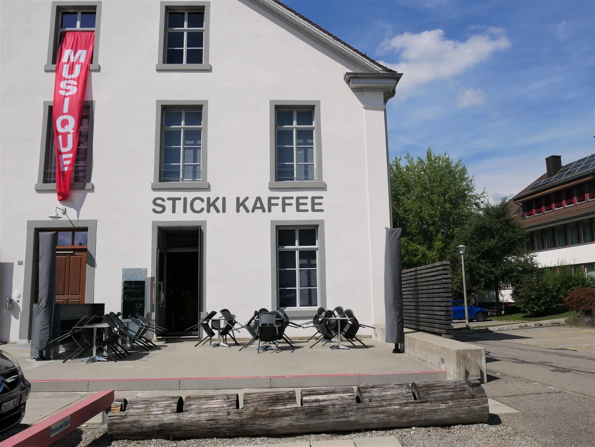 Sticki Kaffee Turbenthal, vor Wiedereröffnung am 1. -3. September 2022