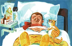 Hat auch Sie die Grippe erwischt? Dann gibt es nur eins: Ab ins Bett! Hat auch Sie die Grippe erwischt? Dann gibt es nur eins: Ab ins Bett!