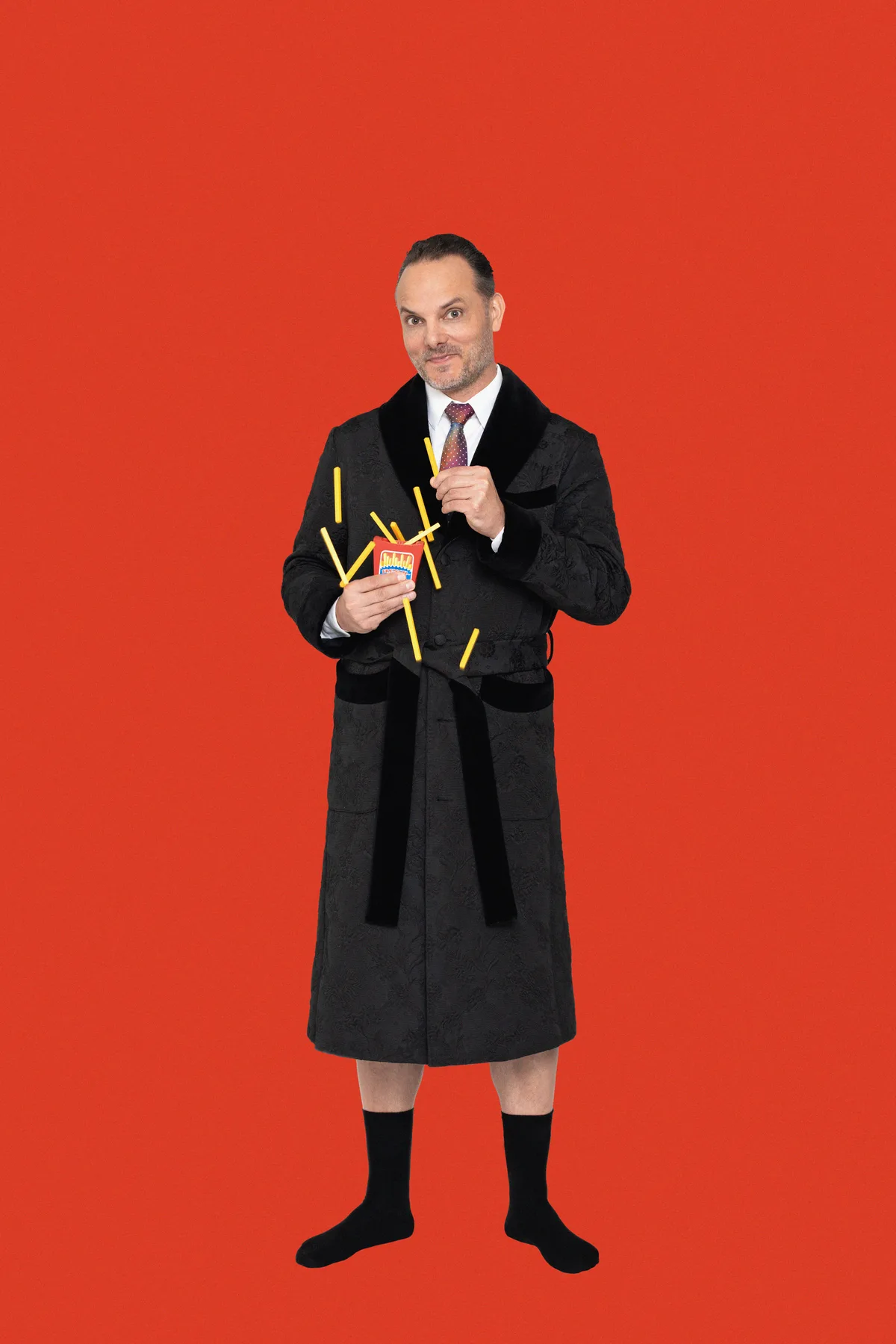 21202121-2 Mit seinem Programm "Off!" beehrt Dominic Deville nun Bühnen in der ganzen Deutschschweiz.