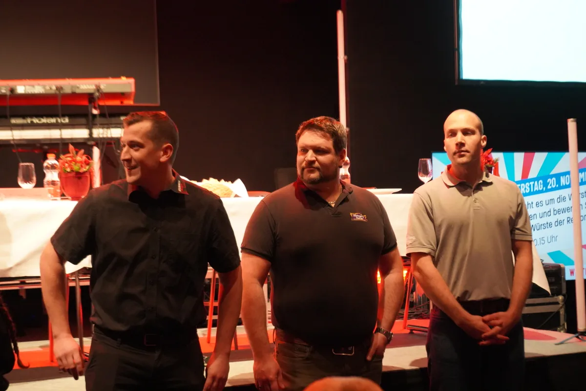 v.l.n.r: Metzgerei Brunner, Metzgerei Keller und Metzgerei Jucker.